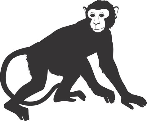 Free Monkey Silhouette Download Free Monkey Silhouette Png Images