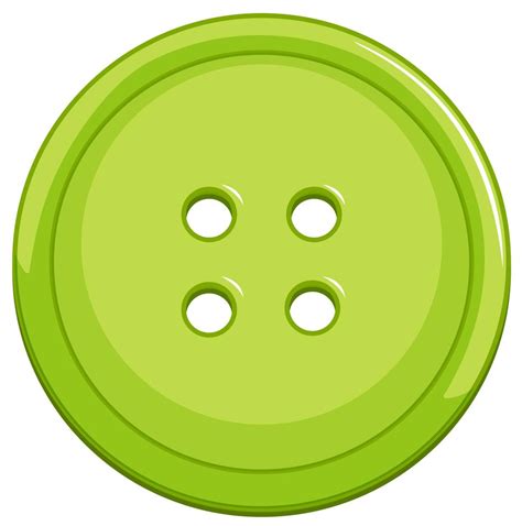 Green Button On White Background Vector Art At Vecteezy