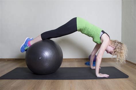 The Best Stability Ball Exercises For Your Core The Fitness Tribe