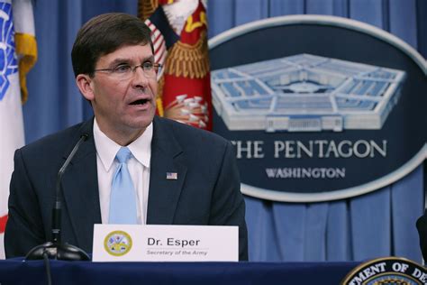 President Trumps Defense Secretary Nominee Mark Esper Explained Vox