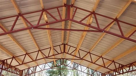 I see oilfield mentioned, so i'd wonder how much wind it could take open web steel roof framing - Google Search | Estructura ...