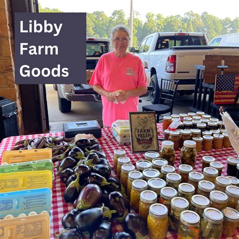 Libby Farm Goods Tuscaloosa Farmers Market
