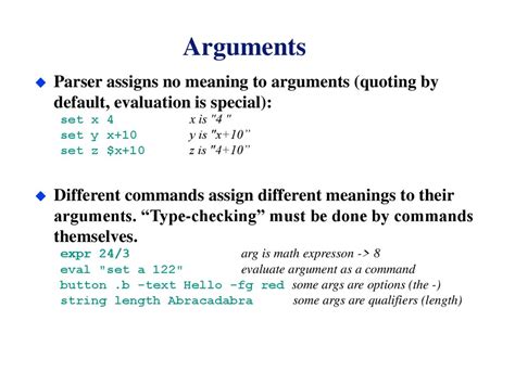 Programming Using Tcltk презентация онлайн