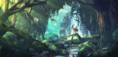 Exploring Natural Landscape In Princess Mononoke