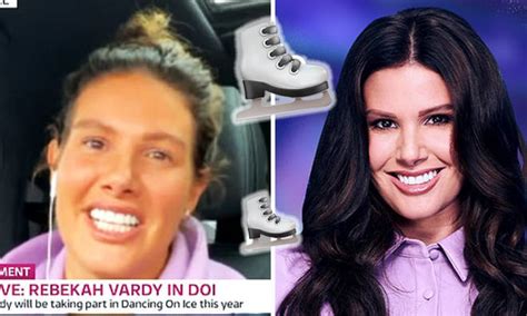 rebekah vardy joins dancing on ice 2021 and vows to clear her name amid coleen rooney capital