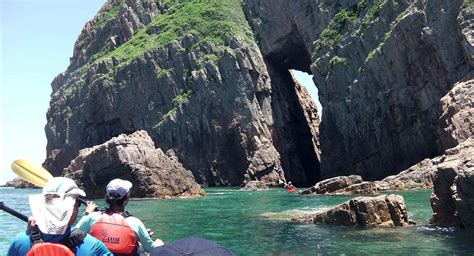 Sea Arches Geopark Kayak 3 Day Tour ~ Sea Kayak Hong Kong