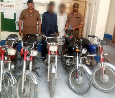 Rawalpindi Police On Twitter ریس کورس پولیس کی اہم کاروائی، موٹر سائیکل چوری کی وارداتوں میں