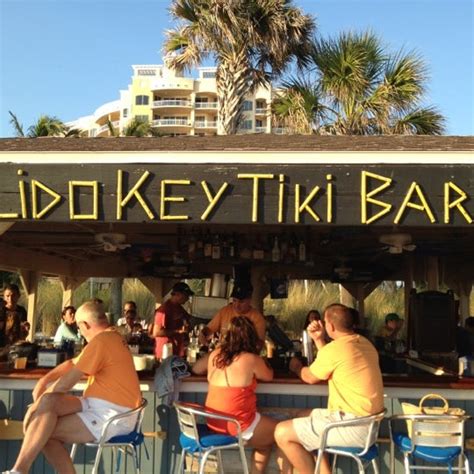 Lido Key Tiki Bar At The Ritz Carlton Beach Club Bar In Lido Key