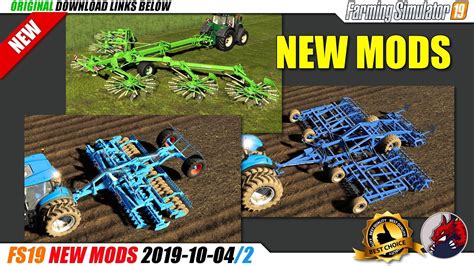 Fs19 New Mods 2019 10 042 Review Youtube