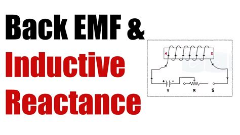 What Is Back Emf And Inductive Reactance Inductors Electrical Engineering Youtube