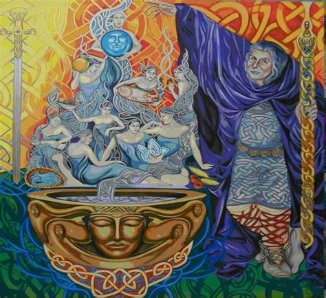 Cerridwens Cauldron Of Transformation Goddesses Celtic Irish