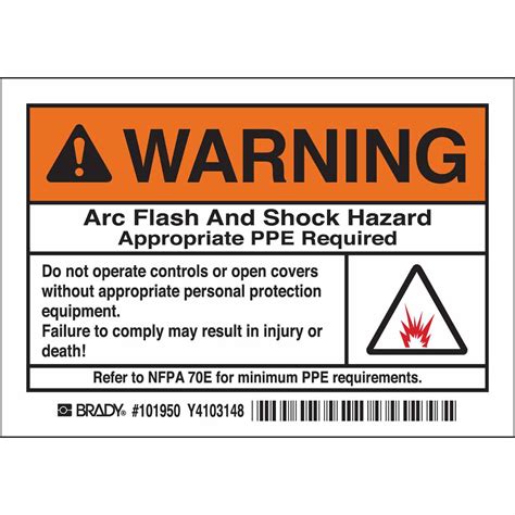 30 Arc Flash Warning Label Requirements Labels Ideas For You