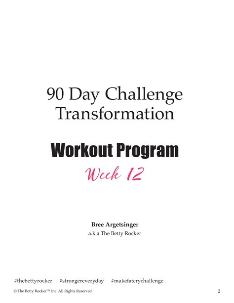 90 Day Workout Plan 9 Examples Format Pdf Examples