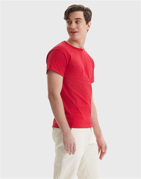 Hanes Men Crew Neck T Shirt 4 Pack Comfortsoft 100 Cotton Heavyweight