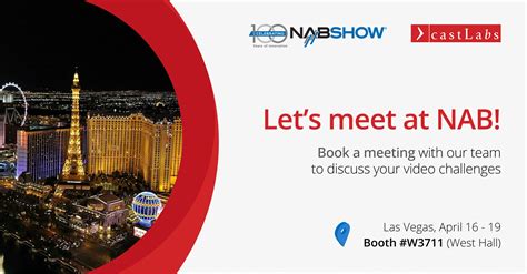 Castlabs On Twitter Less Than A Week For Nabshow We Couldnt Be More Excited To Meet In Las