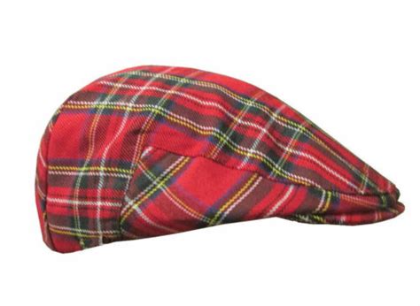 Highland Heritage Tartan Flat Caps For Men Uk Traditional Scottish Flat