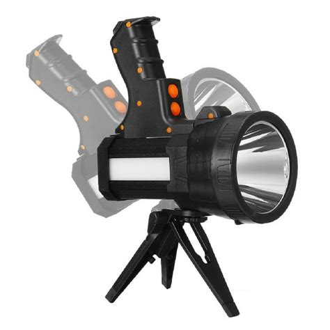 Super Bright Led Spotlight，powerful Portable Large Rechargeable Led