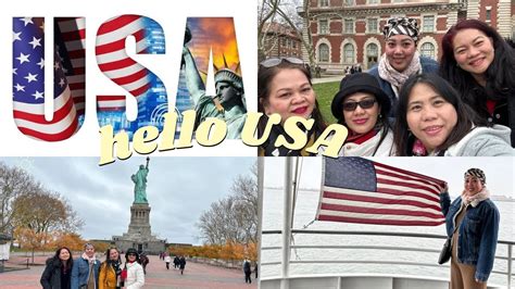 USA Vlogs Ellis Island Statue Of Liberty NY YouTube