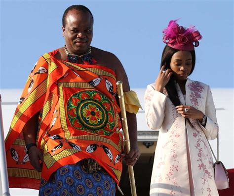 King Mswati Iii Wives This Made Him The Youngest Ruling Monarch At