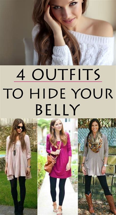 You can do it in a number of ways and with lots of outfits. 4 outfits to hide your belly - FASHIONjar.net | Slimming ...