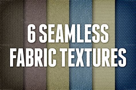 Seamless Fabric Textures Pack 1 Design Panoply