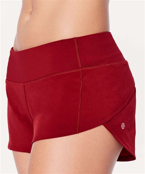 Lululemon Speed Up Short 25 Scarlet Sporty Outfits Athletic Outfits Cool Outfits