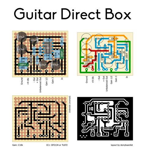 Active Di Box For Guitar