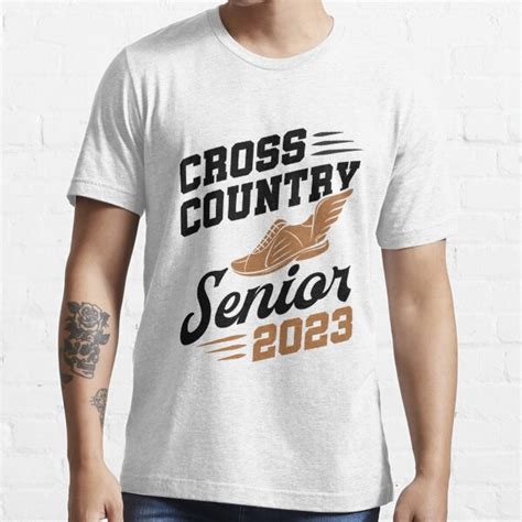 Cross Country Senior 2023 Black Gold T Shirt For Sale By Jaygo
