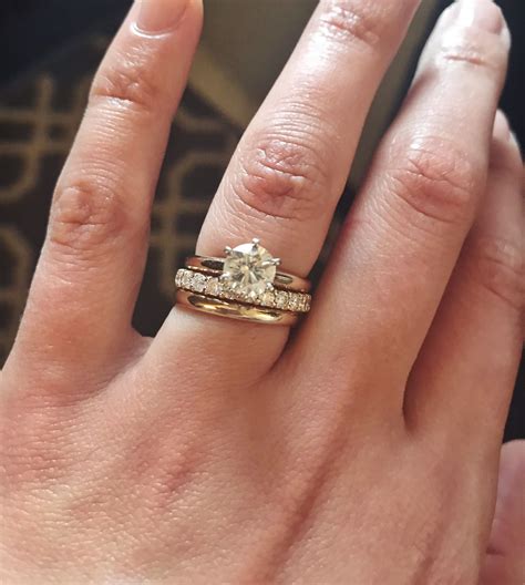 How To Stack Wedding And Engagement Rings In 2023 Noah Houston