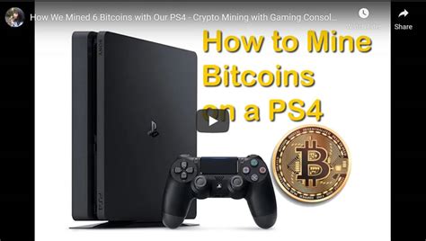 I want to use this thing for something useful.. Crypto Mining Craze, How We Mined 6 Bitcoins with a PS4 ...