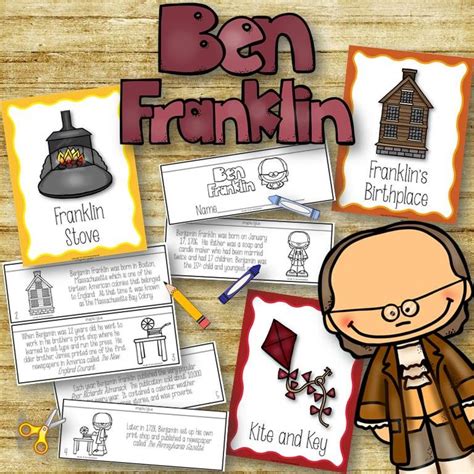 All About Benjamin Franklin Posters And Book To Create