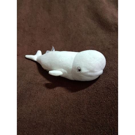 Authentic Bandai Disney Pixar Finding Dory Talking Bailey The Beluga White Whale Plush Soft Toy
