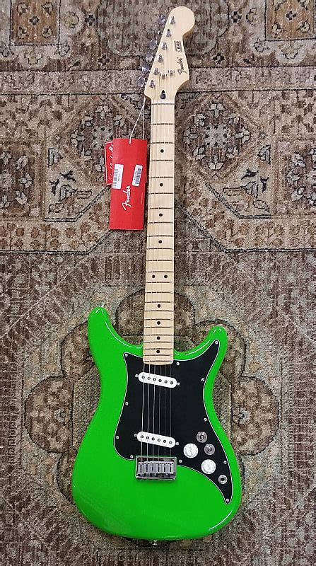 Fender Player Lead Ii In Neon Green W Maple Neck Free Reverb