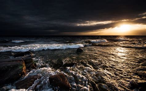Free Download Stormy Ocean Wallpaper 2560x1600 For Your Desktop Mobile And Tablet Explore 67
