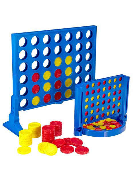Can you connect four of your coloured disks by dropping them into the holder before your opponent does? Connect 4 Game. Twin Pack at John Lewis & Partners