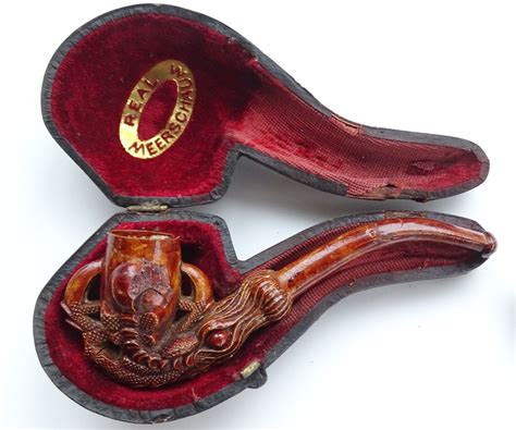 ANTIQUE NAKED LADY CLAWED ENGLISH CLAY SMOKING PIPES CASE EBay