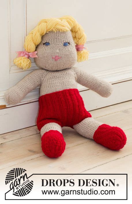Cora Knitted Doll With Short Pants And Tube Socks The Doll Is Worked