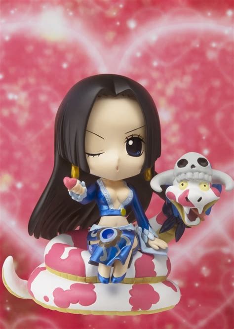 One Piece Chibi Arts Boa Hancock With Salome Action Figure At Mighty