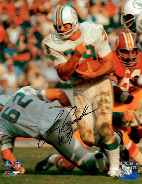 Larry Csonka Miami Dolphins Football Dolphins Football 1972 Miami