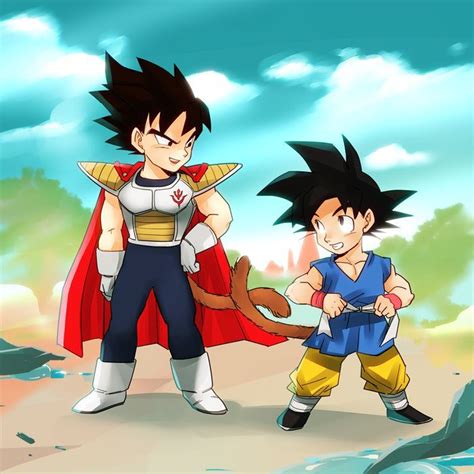 Kid Goku And Vegeta Visit Now For 3d Dragon Ball Z Compression Shirts