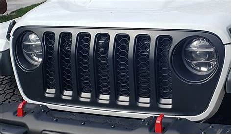 Mopar Satin Grille with Front Camera | Jeep Gladiator Forum