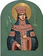 Icon: Holy Venerable Helen, the Queen of Serbia - ES44 - Istok Church ...