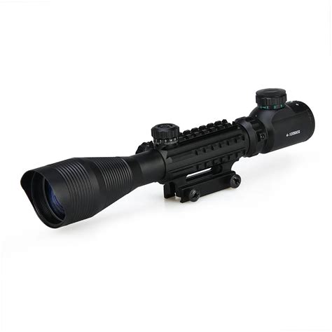 4 12x50eg Illuminated Hunting Rifle Scope For Airgun And Weapon Hk1