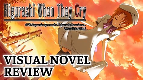 Higurashi No Naku Koro Ni Visual Novel Review The Psychological