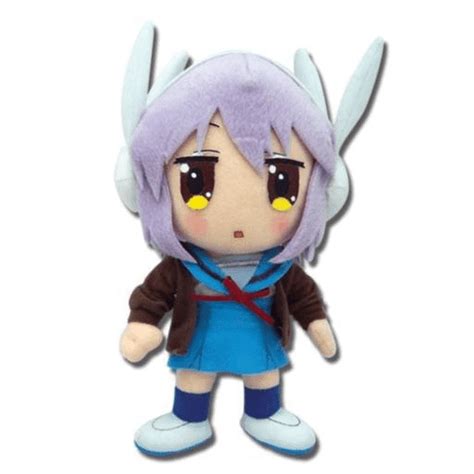 Plush Haruhi Yuki Nagato Soft Doll 8 Chibi Sd Toy Anime Licensed Ge 8994 For Sale Online Ebay