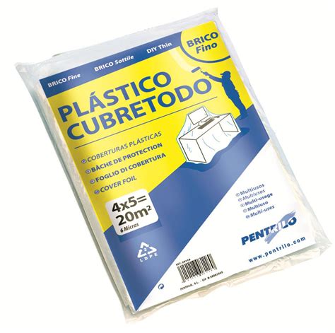 Plastico Cubretodo Standar 5x4 Suministros Industriales Gosan