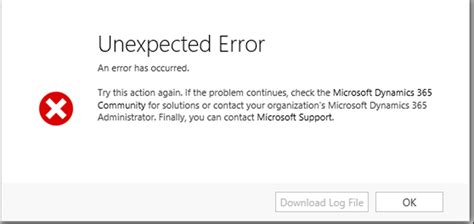 Unexpected Error On Exporting A Dynamics Crm Solution Magnetism