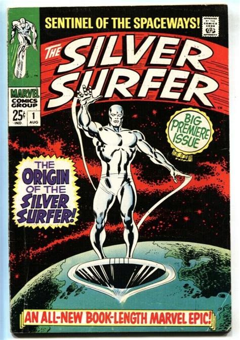 Silver Surfer 1 Comic Book 1968 Key Issue Marvel Silver Age First