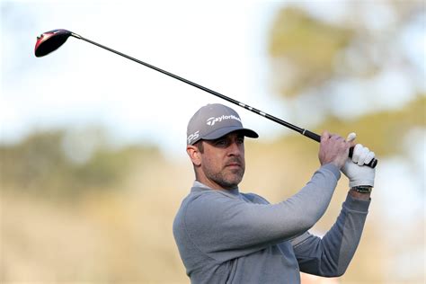 Aaron Rodgers Says Hes Not Going To San Fran At Golf Tournament