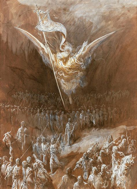 The Way To Jerusalem Drawing By Gustave Dore Pixels
